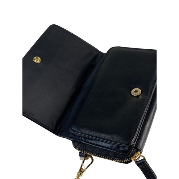 DISNEY Mickey Mouse Black Wristlet Wallet Disney Bioworld New With Tags - Picture 4 of 6